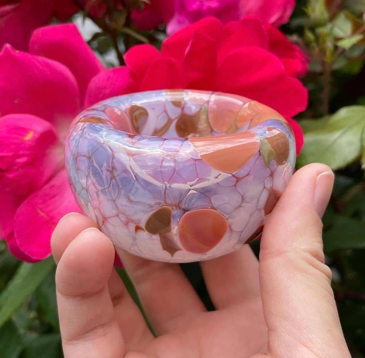 Glass Blown Touch of Class Mini Nest Bowl