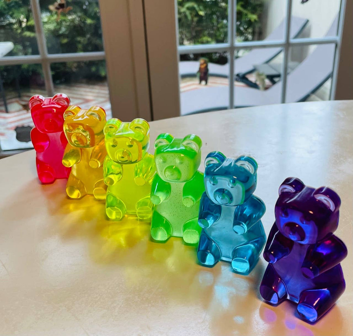 Small Gummy Bears (Blue, Pink, Orange available)