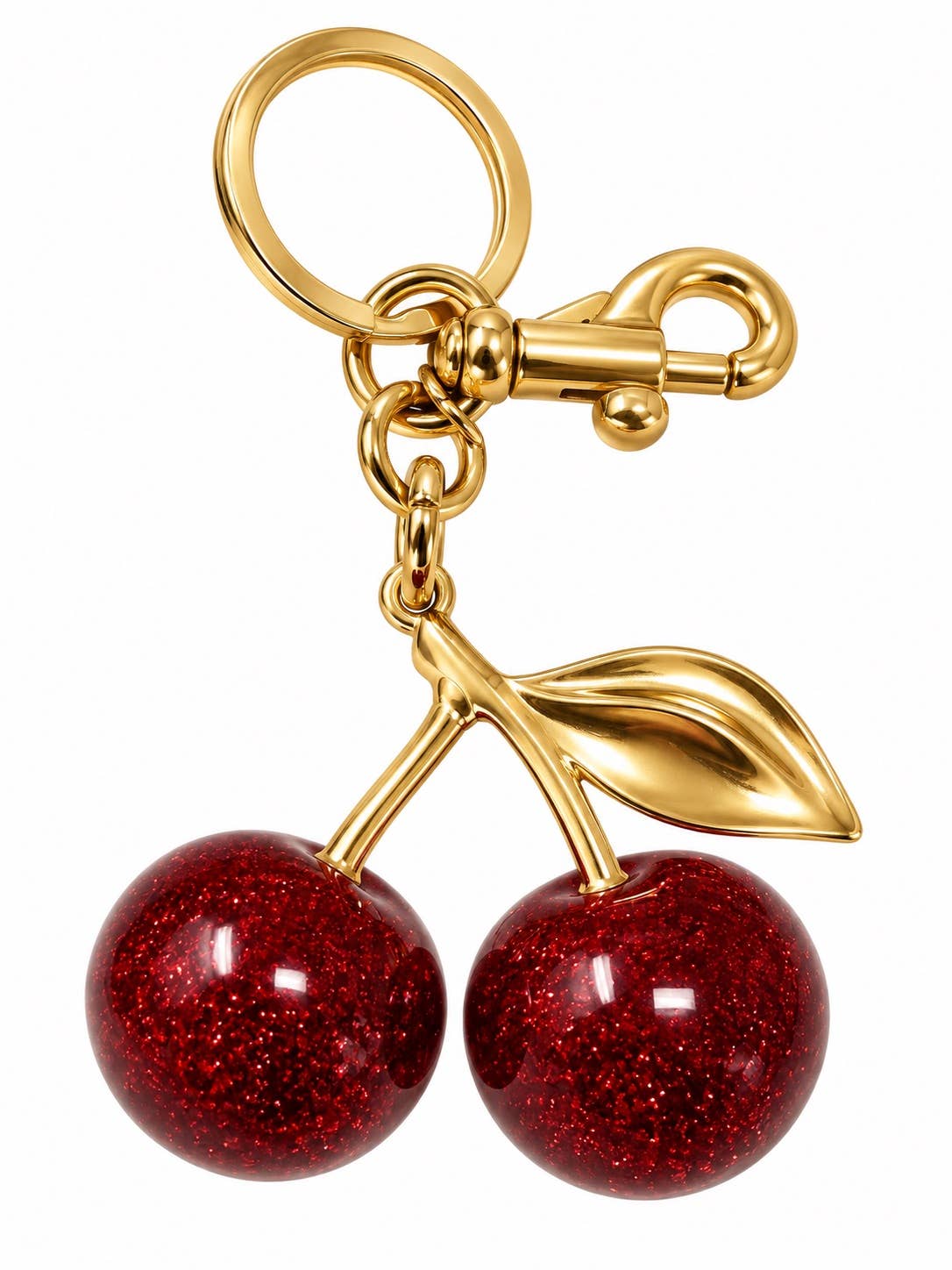 Fashion Red Cherry Bag Charm /Key Chain
