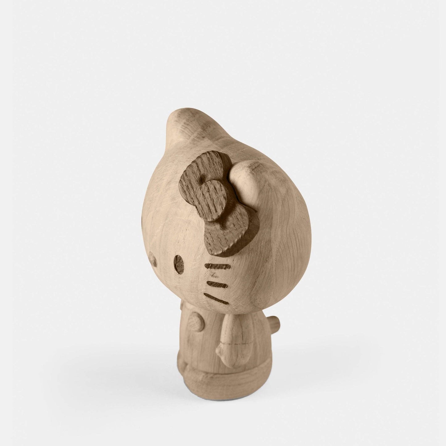 Hello Kitty Sculpture in Oak Wood (Editor's Pick)