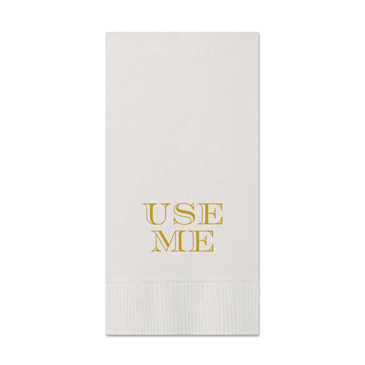 "Use Me" Paper Guest Towels, Pack of 20