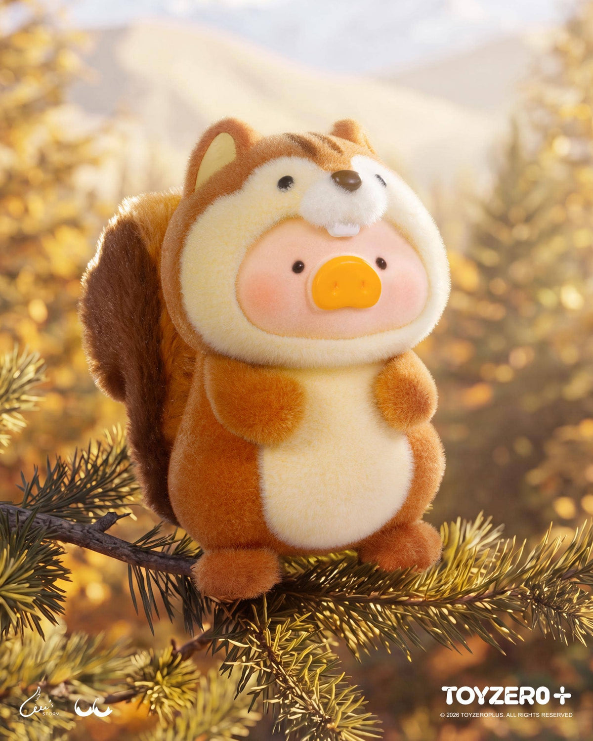 LuLu the Piggy-Squirrel (Limited Edition)