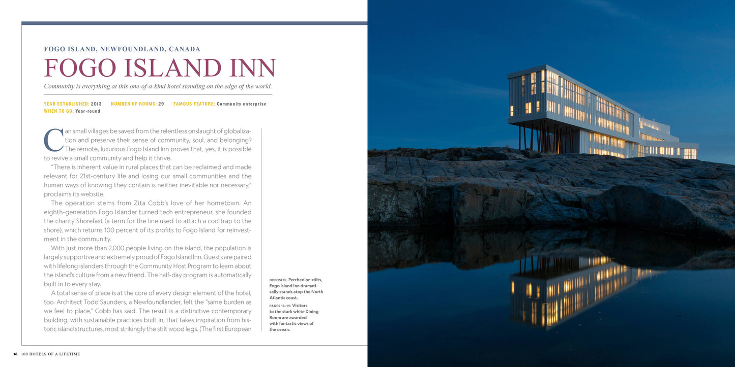 100 Hotels Of A Lifetime