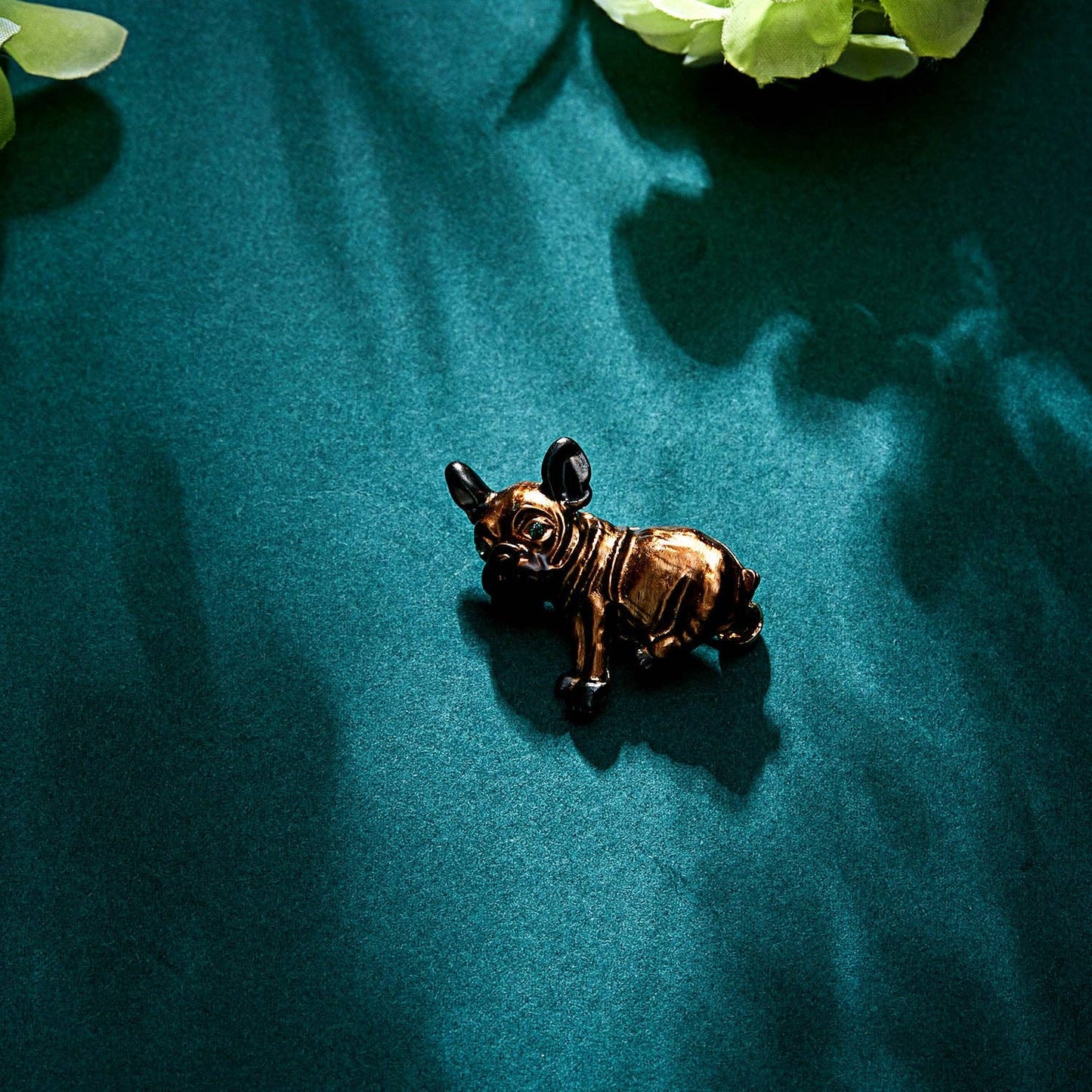 French Bulldog Brooch