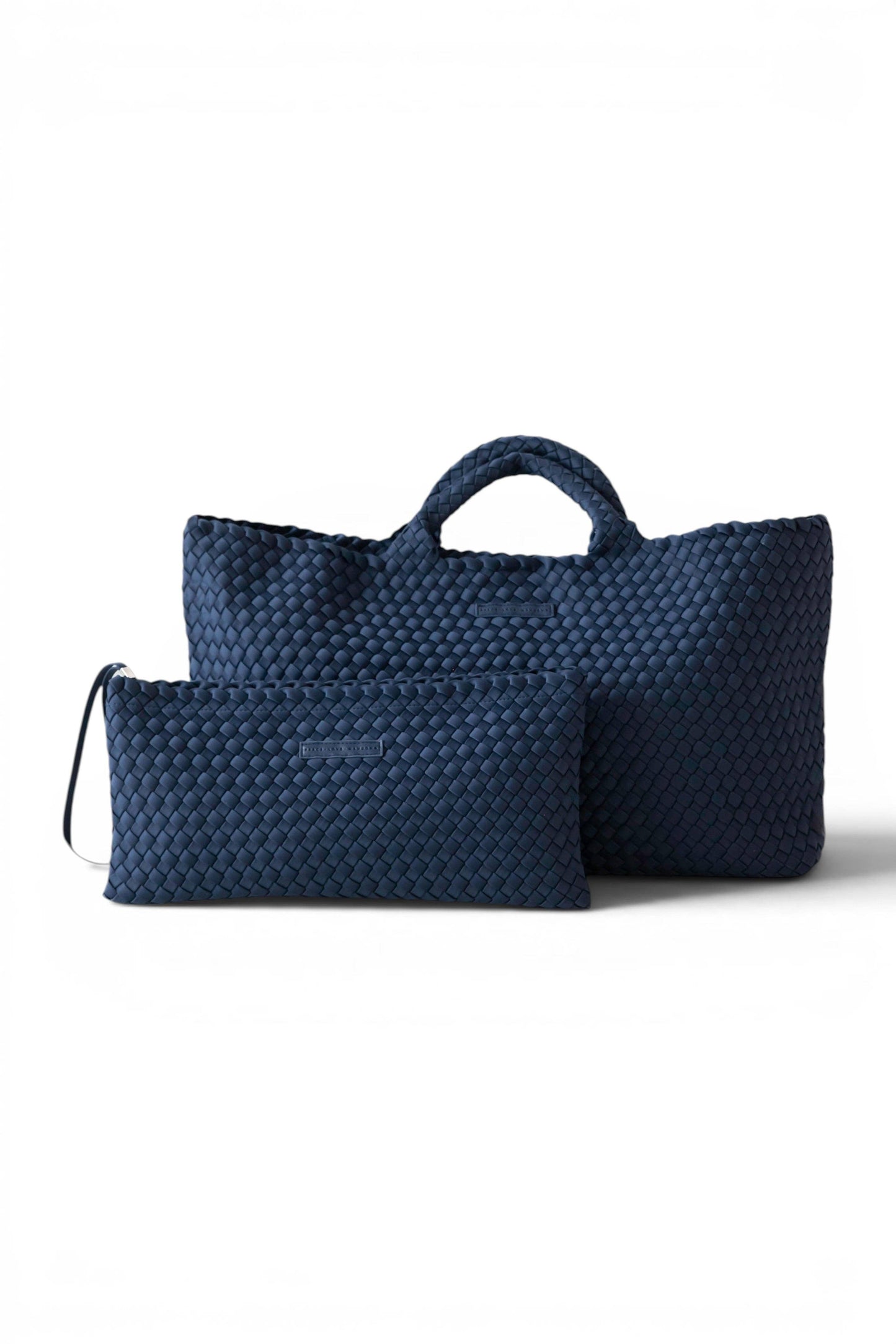 Mahjong Bag - Woven Carryall with Matching Tile Pouch
