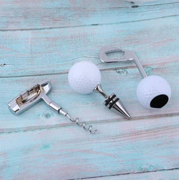 Golf 3-Piece Bar Set & Gift Box | Bartender Kit