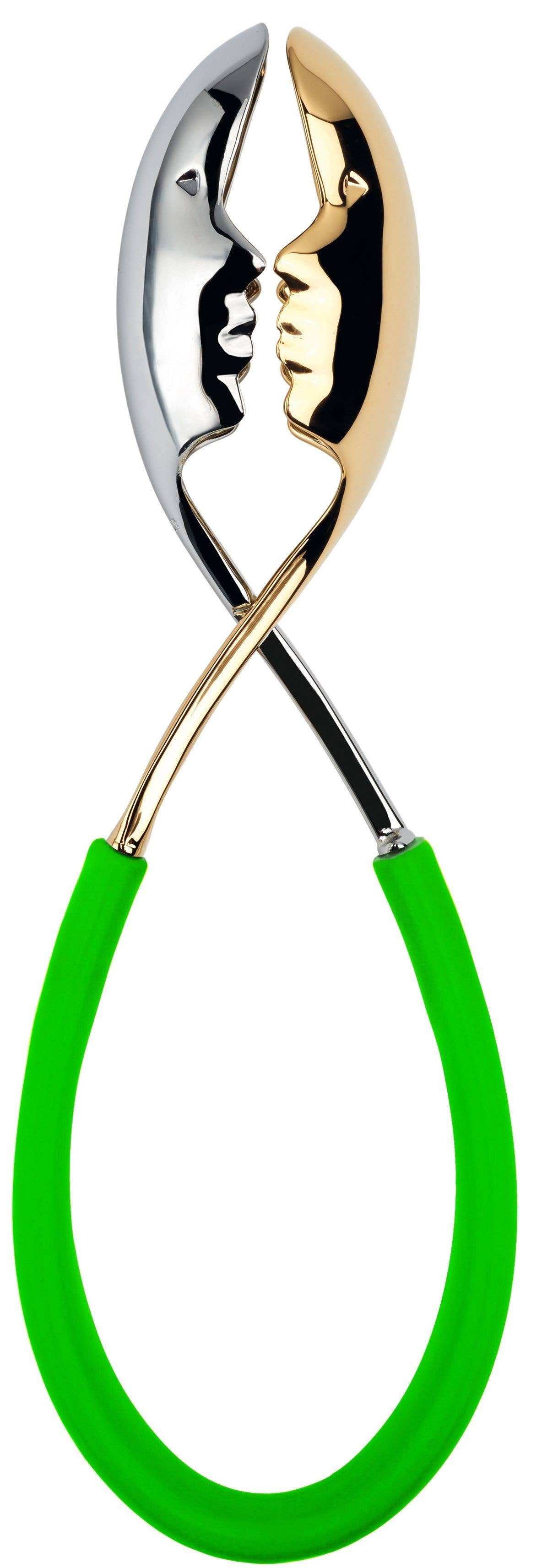 Kiss - Salad Tongs - 24 K Gold