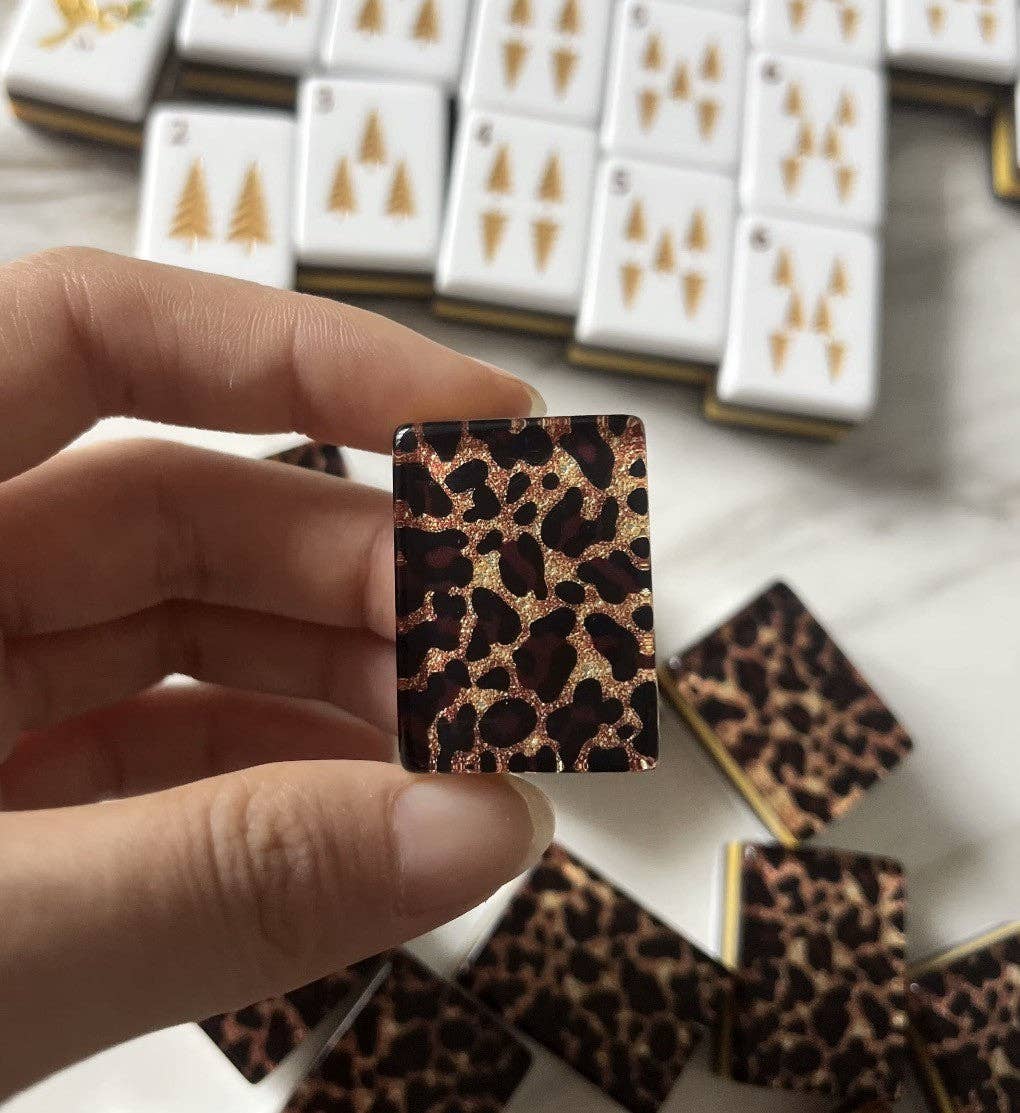 Leopard American Mahjong Tile Set (Limited Production)