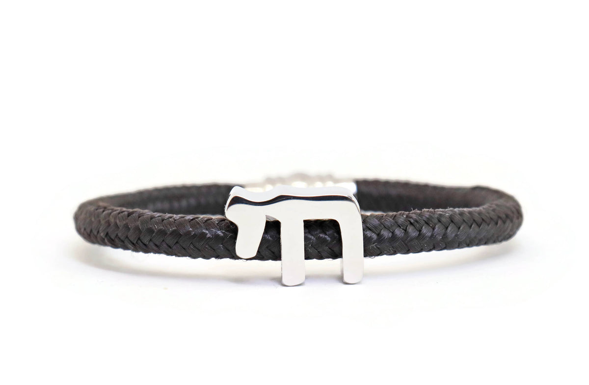 Judaic Chai Woven Bracelet in Choice of Color