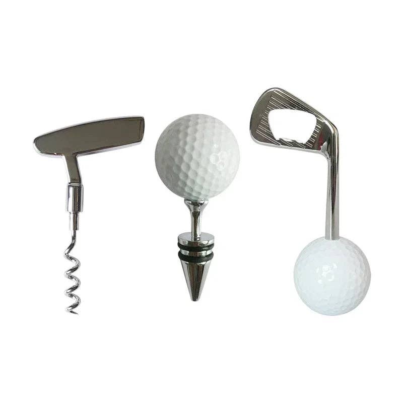 Golf 3-Piece Bar Set & Gift Box | Bartender Kit