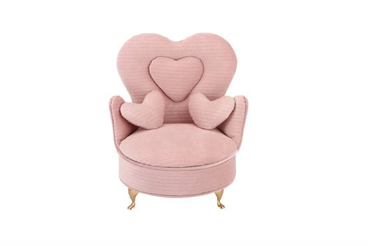 Heart Couch/Chair Designed Jewelry Box