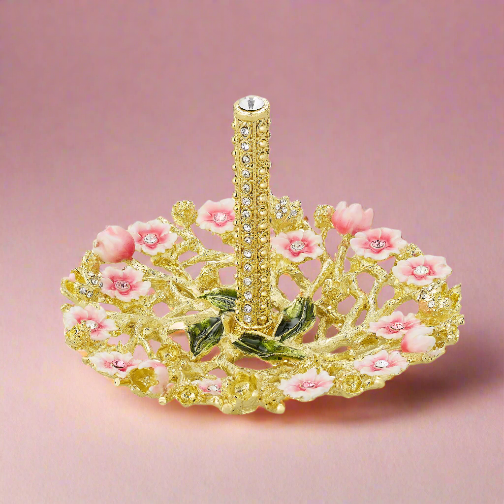 Bella Floral Ring and Jewelry Holder