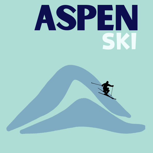 Acrylic  Coasters - Aspen (Each Sold Separately)