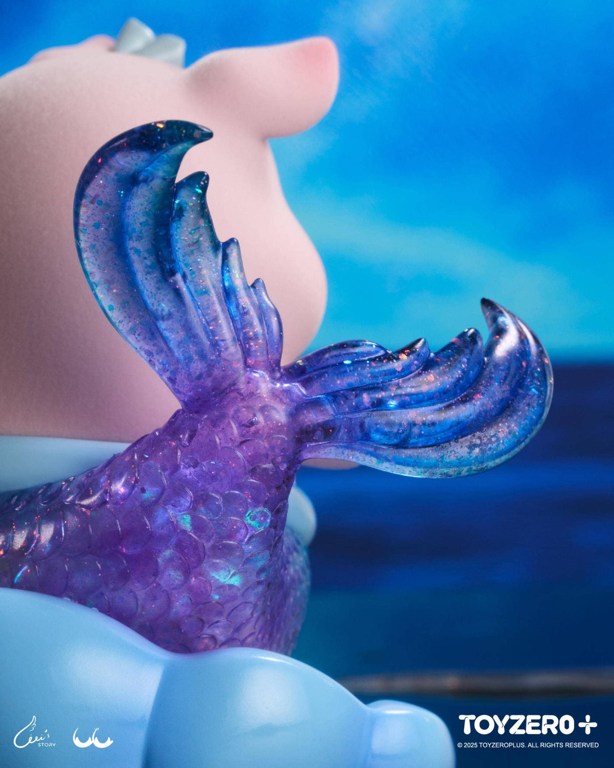 LuLu the Piggy - XL Mermaid (Azure)(Very Limited Edition)