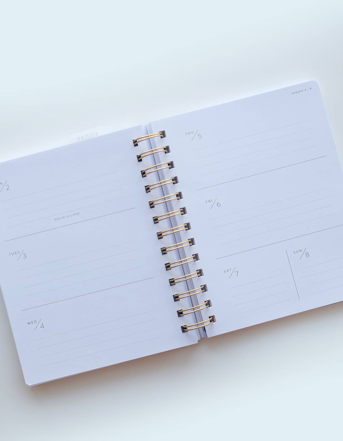 2027 Pocket Planner | Periwinkle Wave