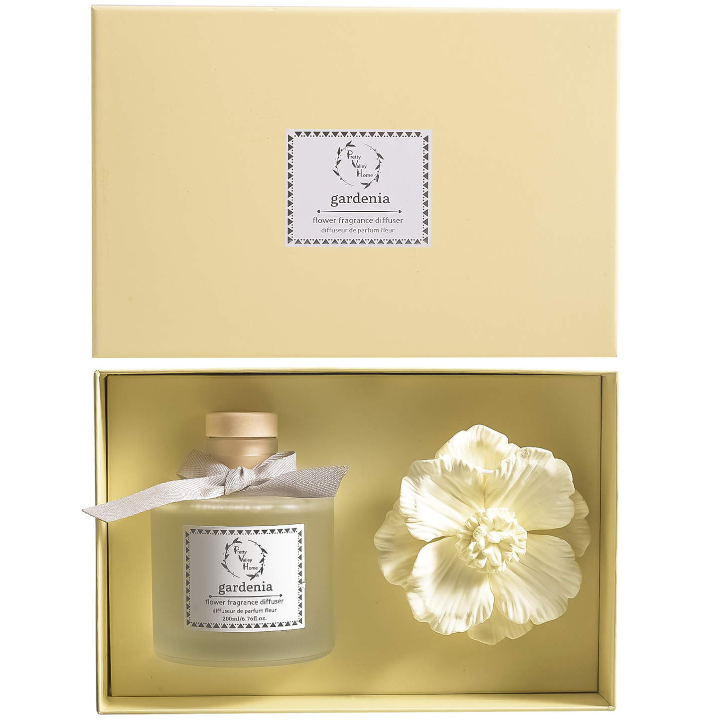 Diffuser Sets Gifts Ceramic Flower (2025)-Pretty Valley Home