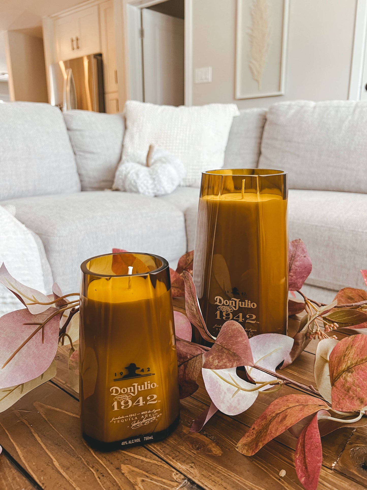 Recycled Don Julio 1942 Candle