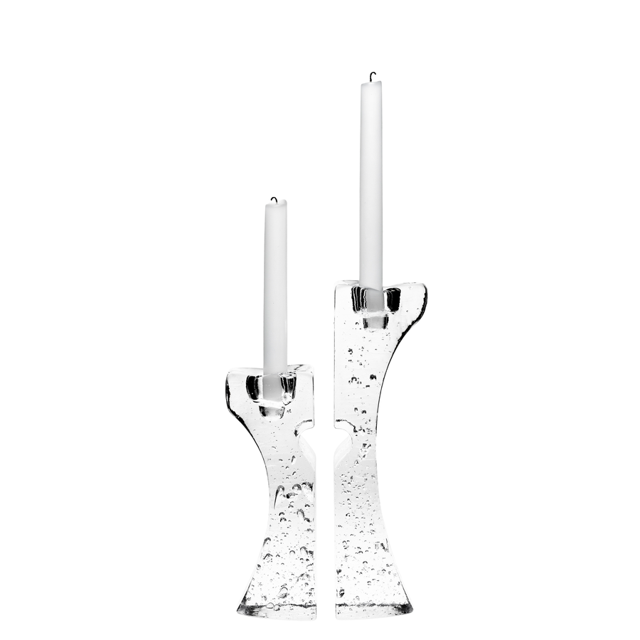 Connect Candlestick (pair)by Kosta Boda