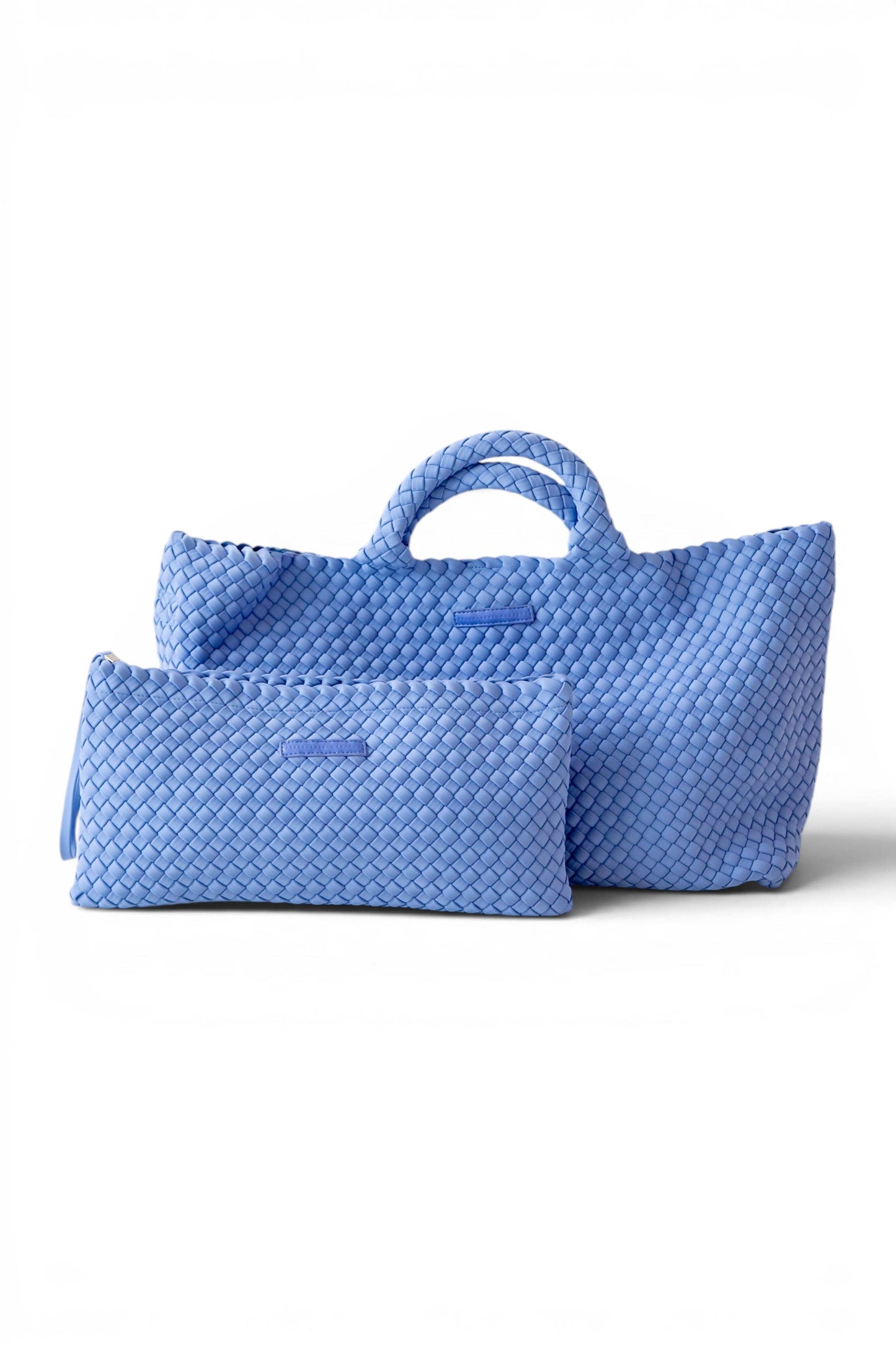 Mahjong Bag - Woven Carryall with Matching Tile Pouch