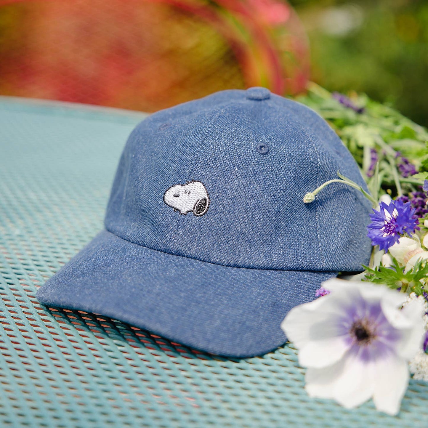 Peanuts® - Snoopy Embroidered Hat (Denim)