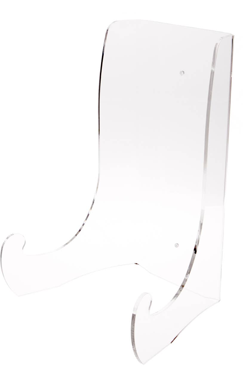 Bard's Clear Acrylic Flat Back Easel (Includes Hang Hole)