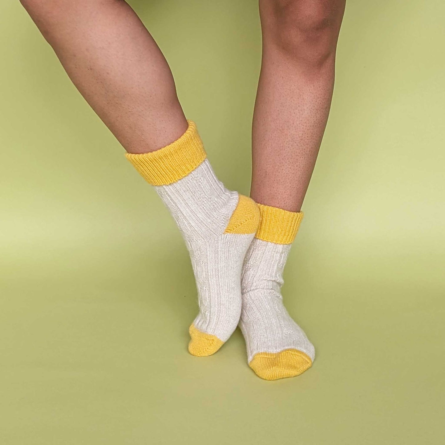 Cashmere Blend Slouch Socks (From England)