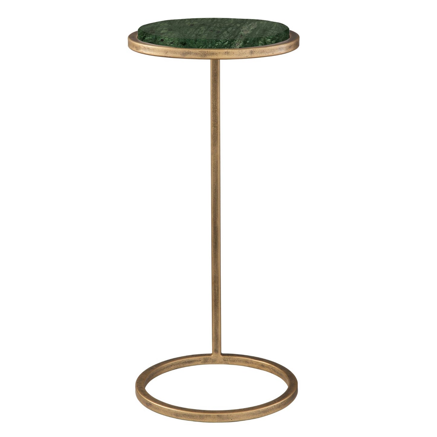 Emerald round on round Table