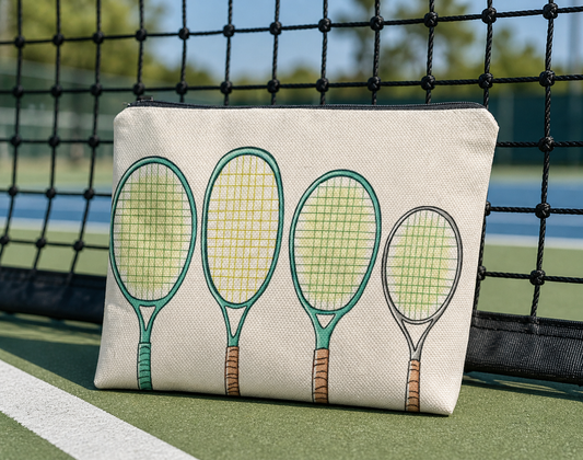 Tennis Clutch "Match day"