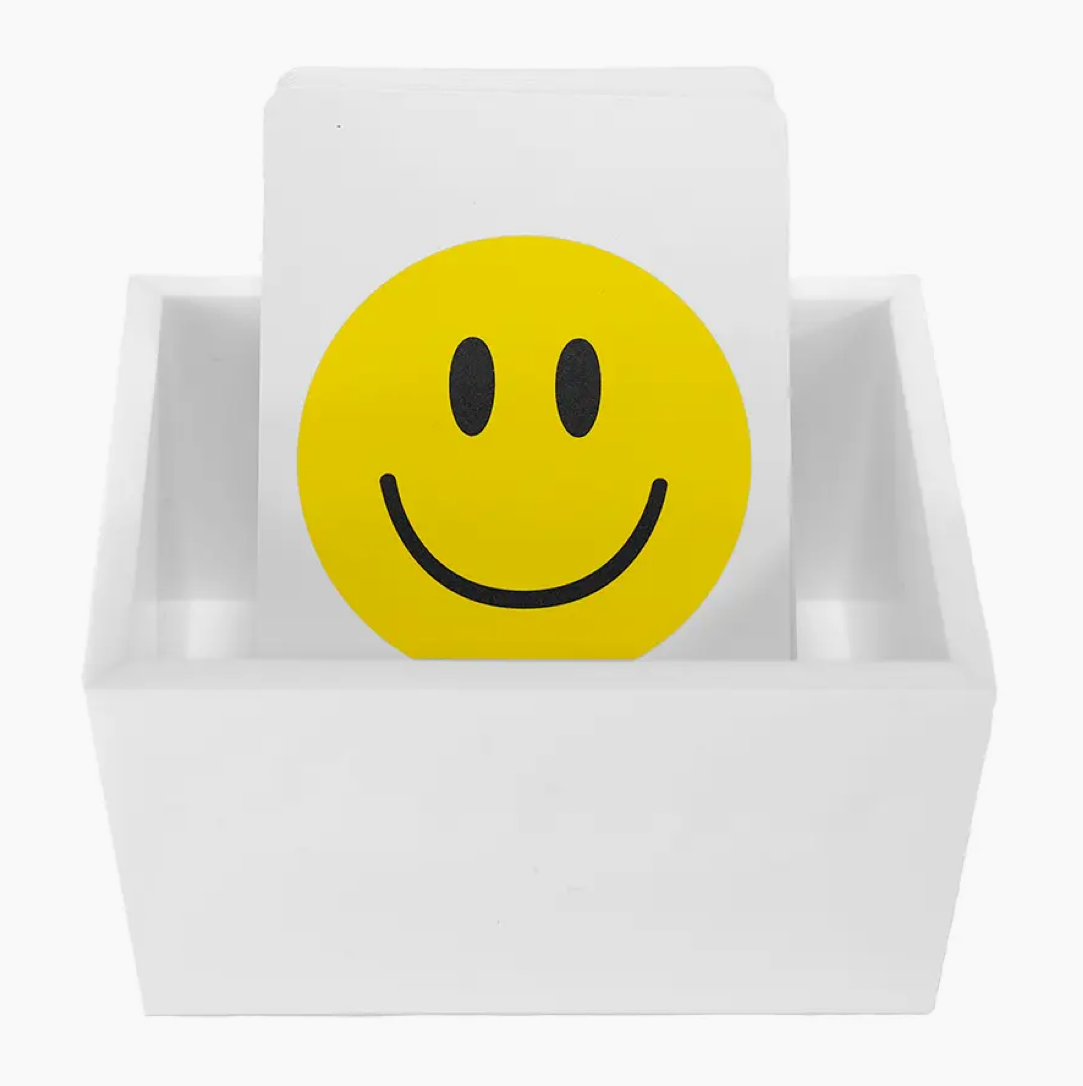 Canasta 2 Deck card holder- white