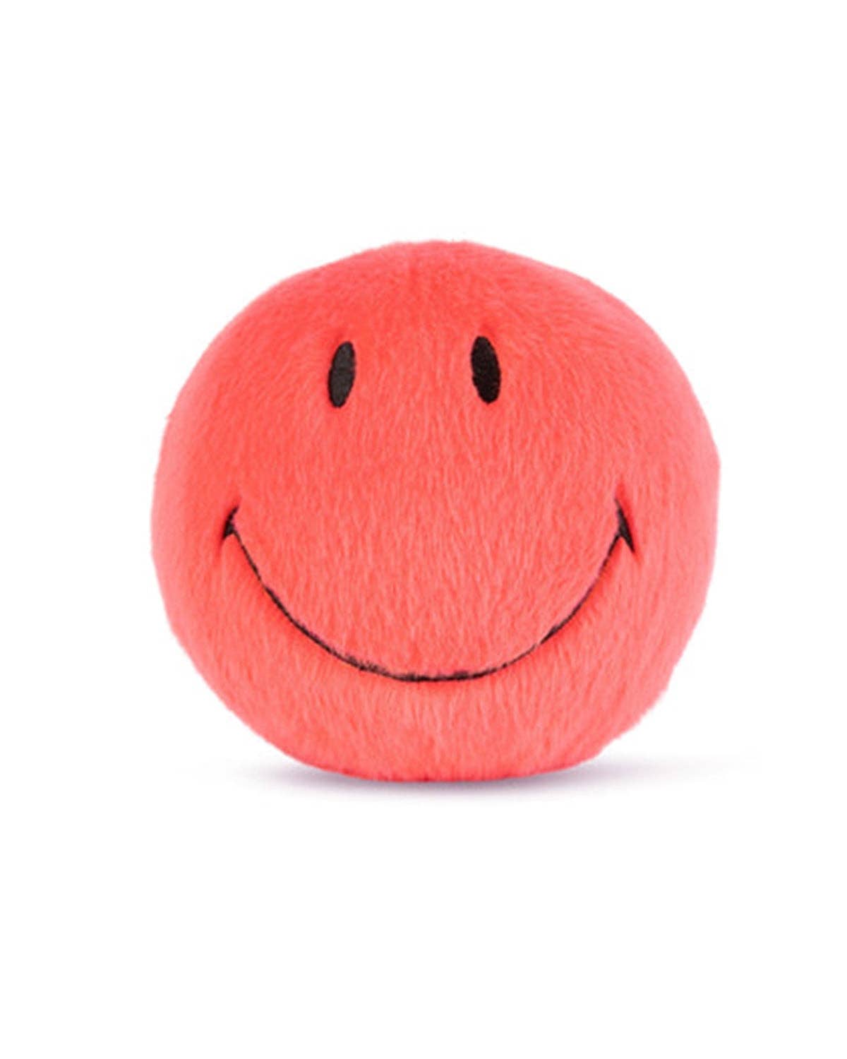 Plush Smiley ECO Fuzzy Pink 5"