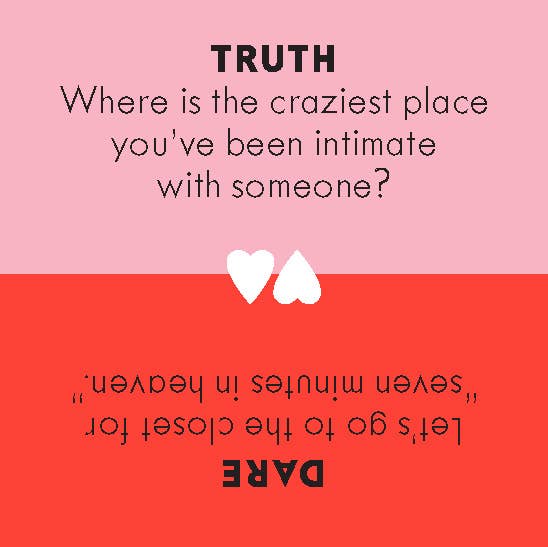 Truth or Dare Game for Couples