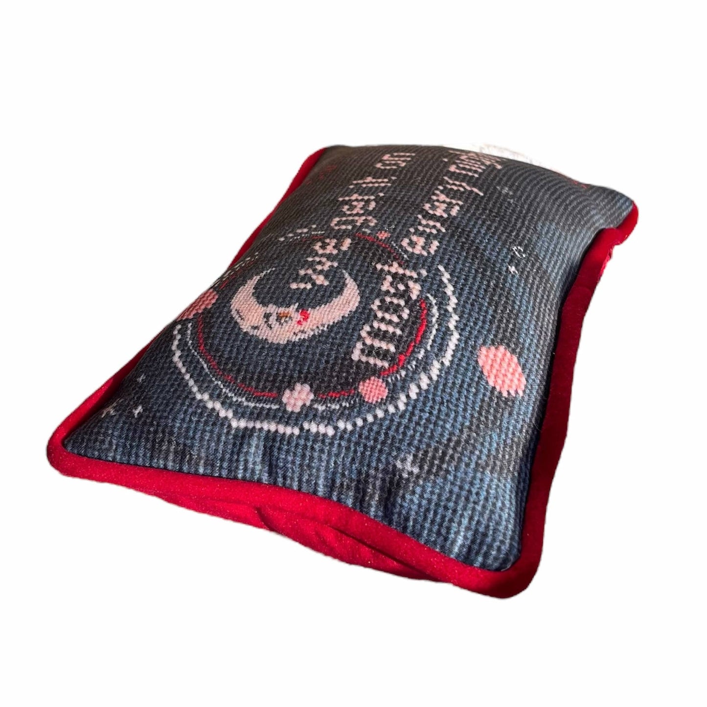 Organic cotton sateen DANCING IN THE MOONLIGHT custom pillow