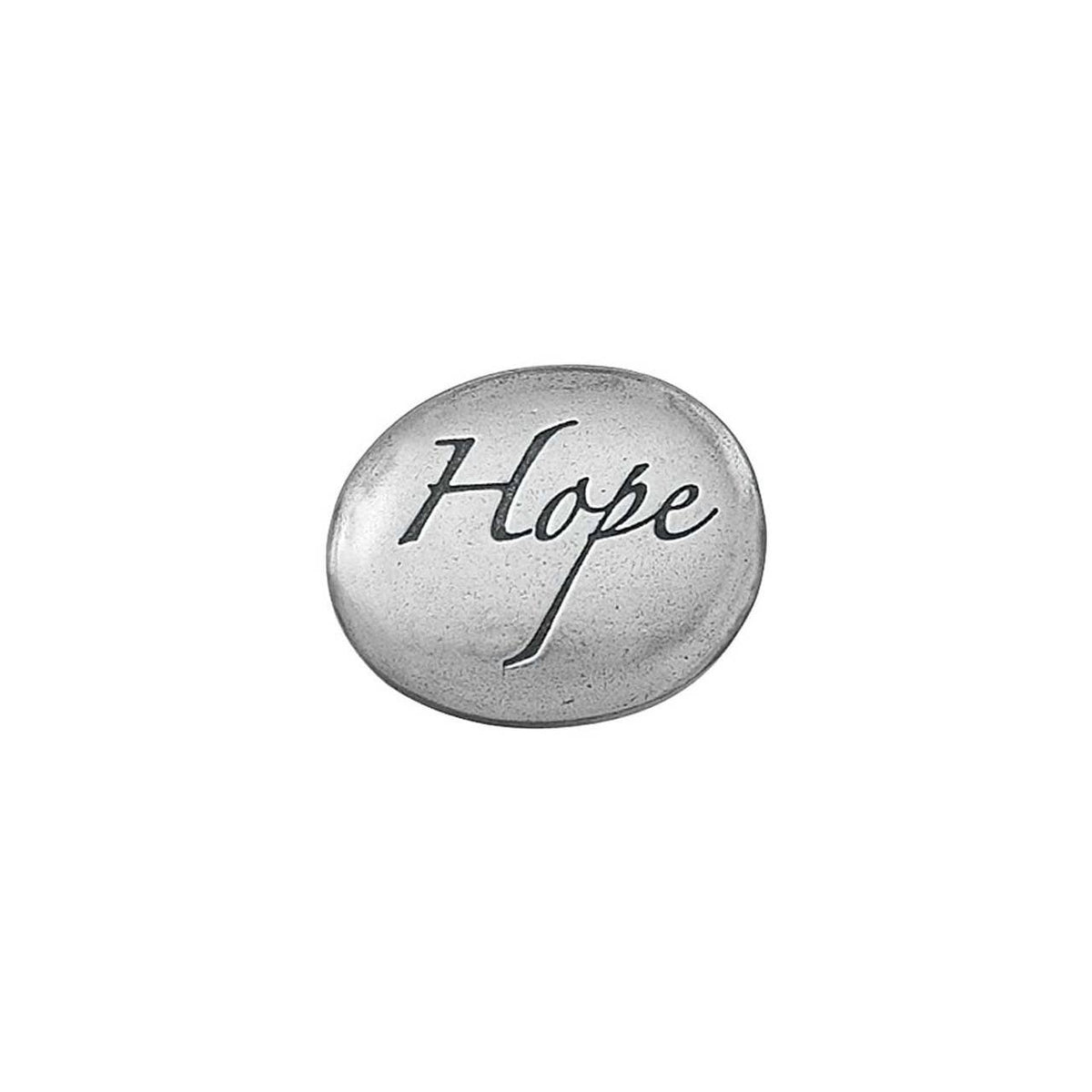 Hope Pocket Stone | Pewter Keepsake Token | Gift Coin