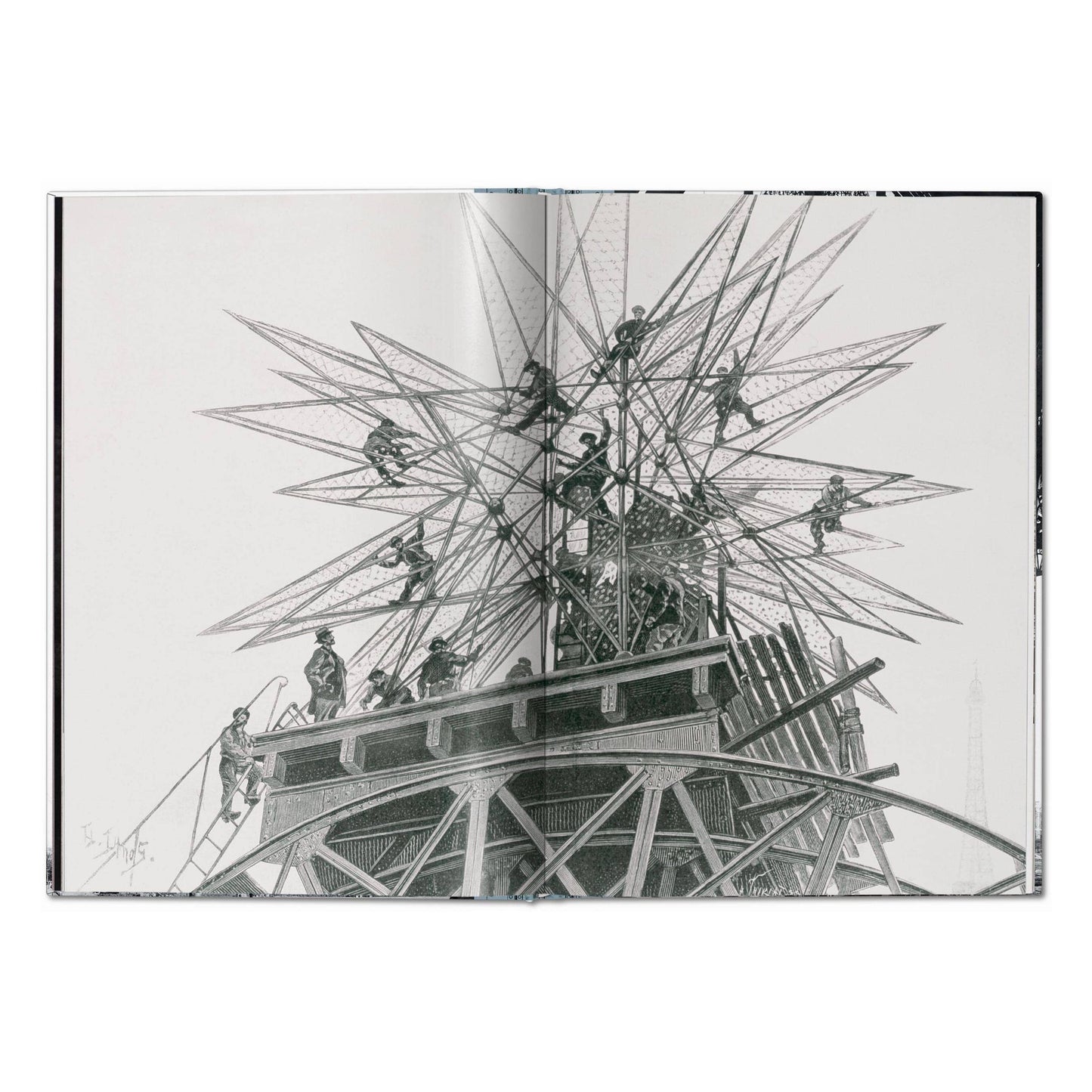 The Eiffel Tower (German, French, English, Italian)