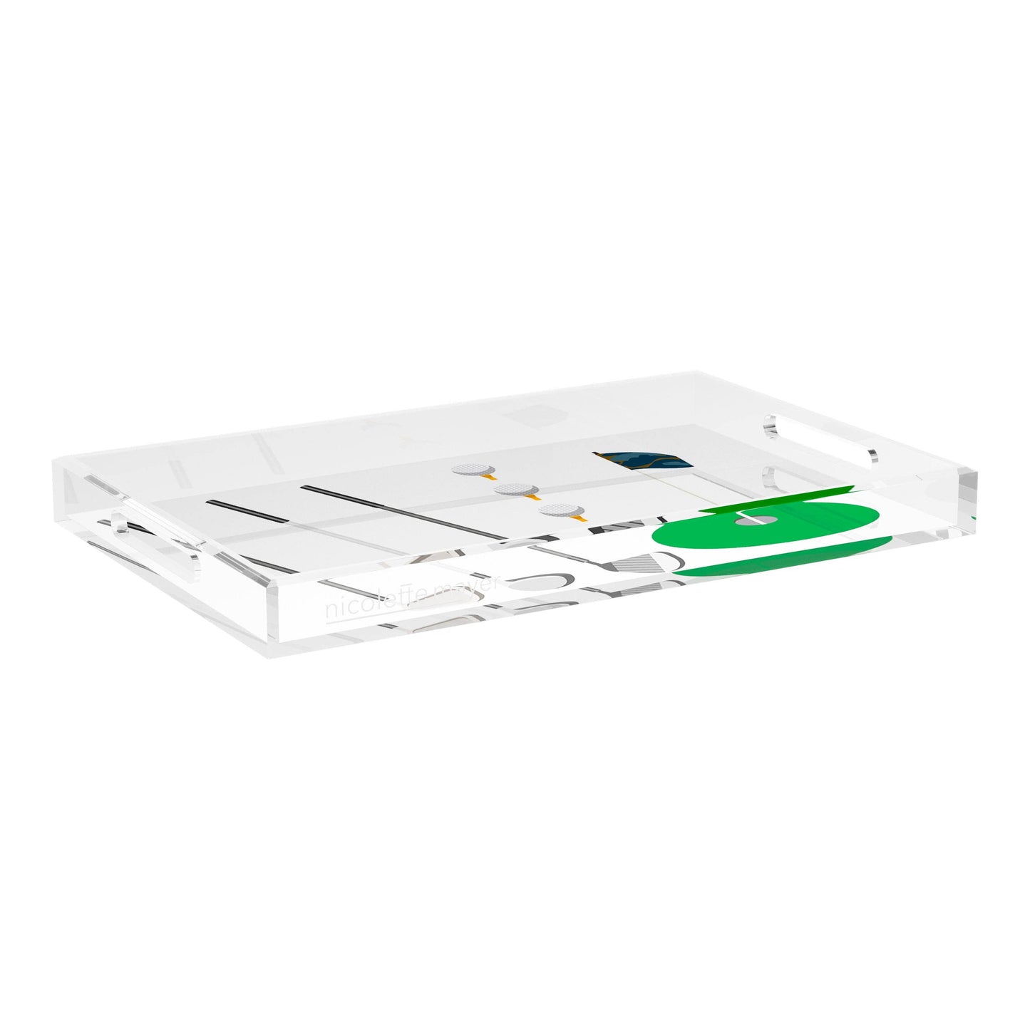 Golf Rectangle Tray