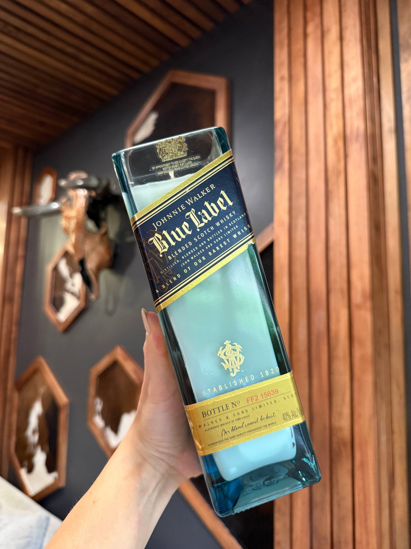 Johnny Walker Novelty Candle 