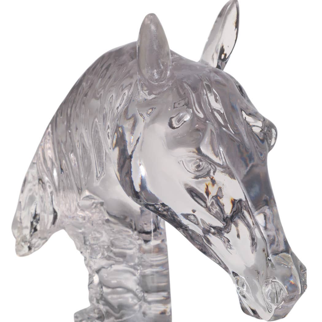Decorative Object - Clear Crystal Elegant Horse