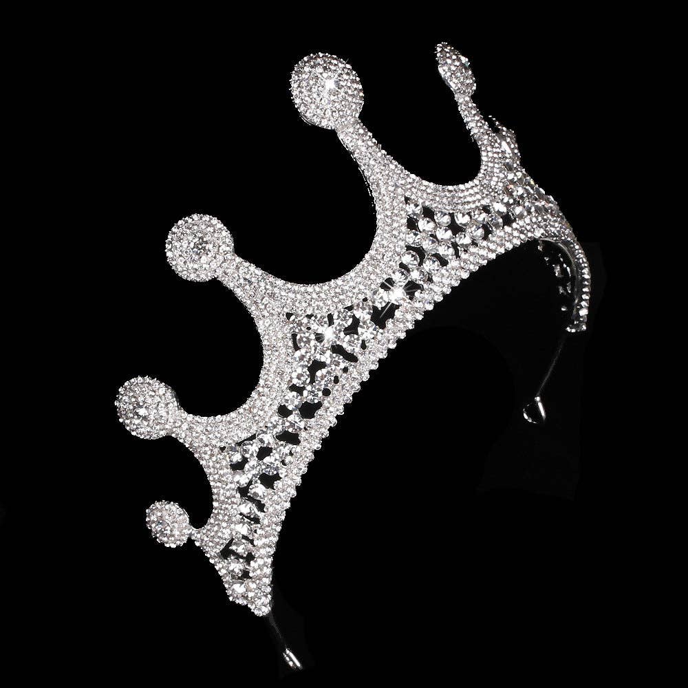 Crown Rhinestone Bride Headband