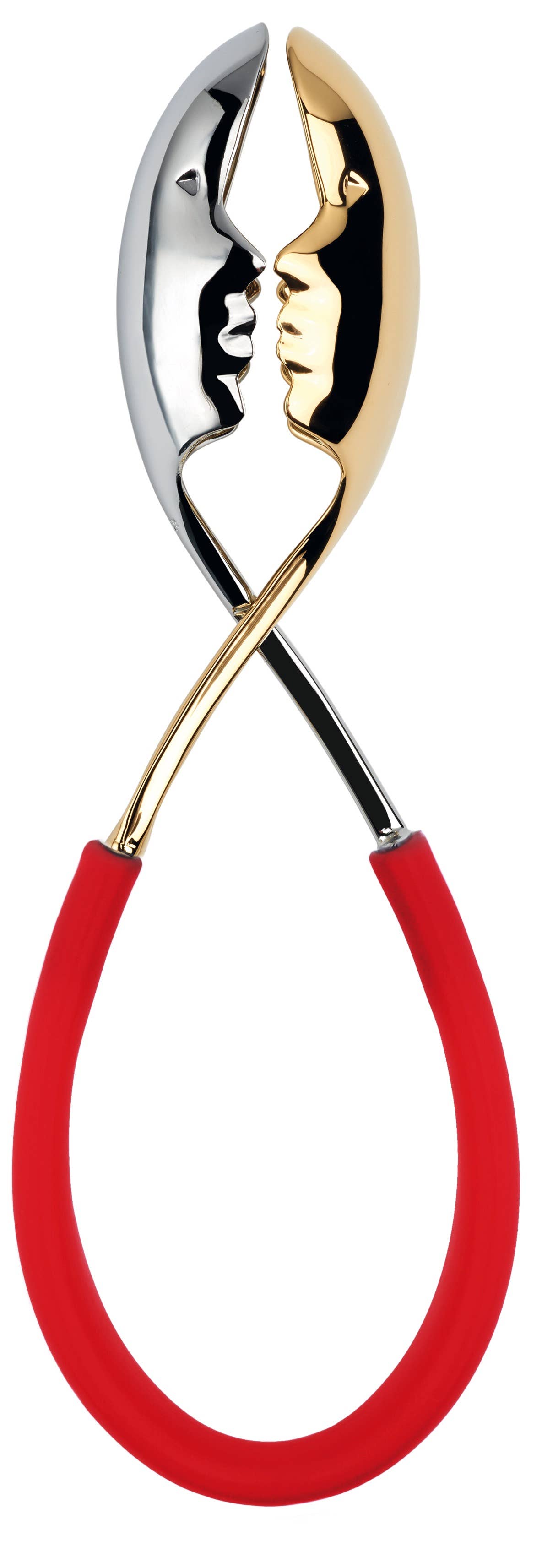 Kiss - Salad Tongs - 24 K Gold