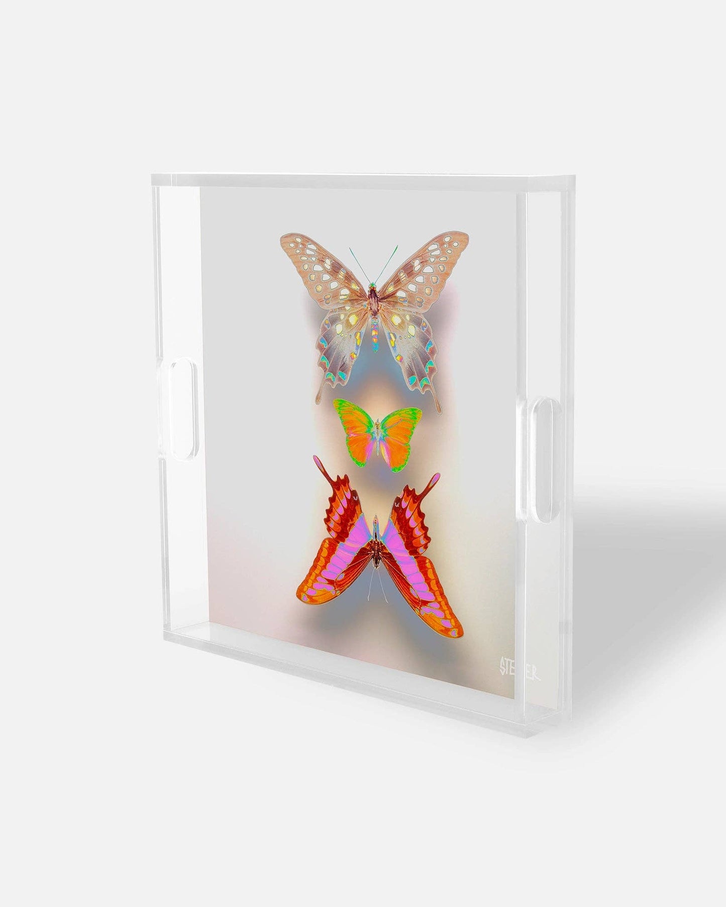 Triple Grace Butterfly Tray