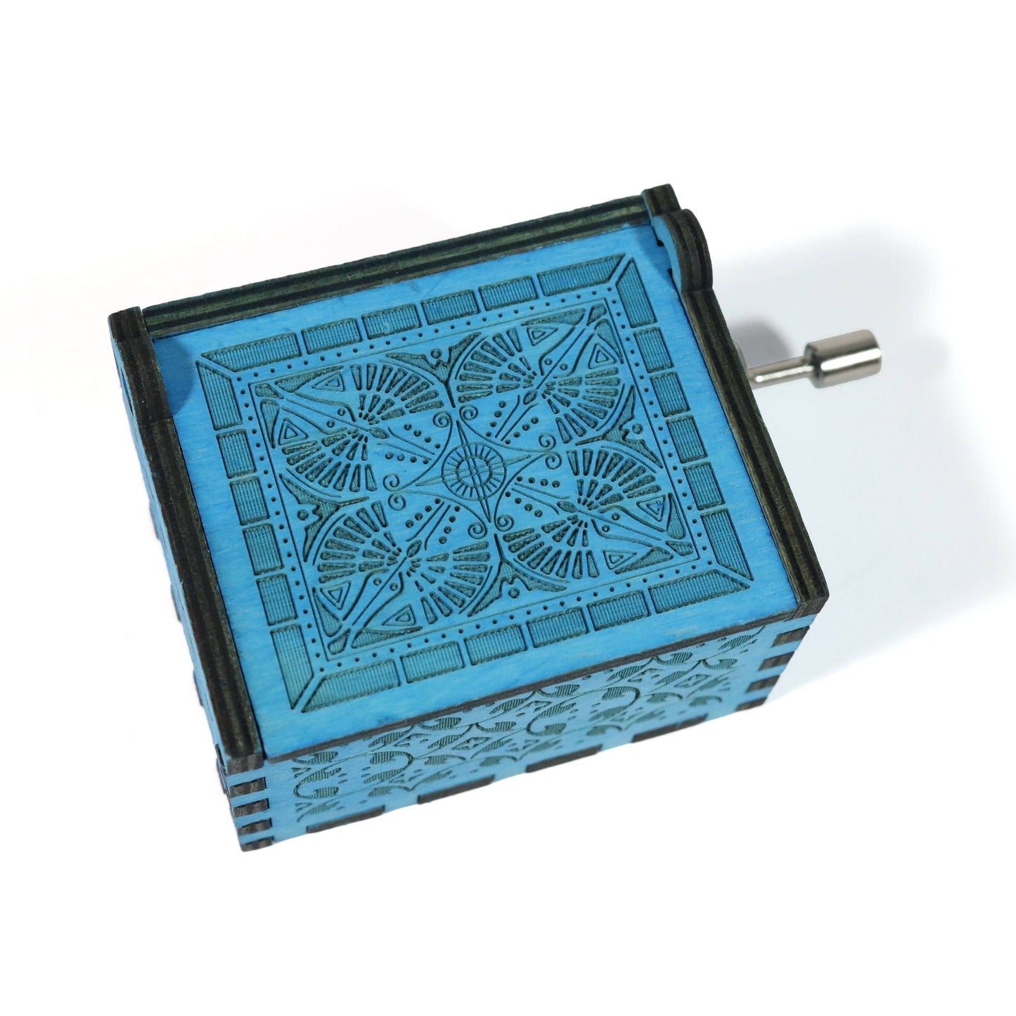 Funny "Happy Birthday You Old Fuck" Hand-Crank Music Box