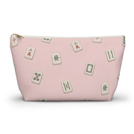 Chinatown Mahjong Tile Pouch 2 —  T-Bottom Travel Bag