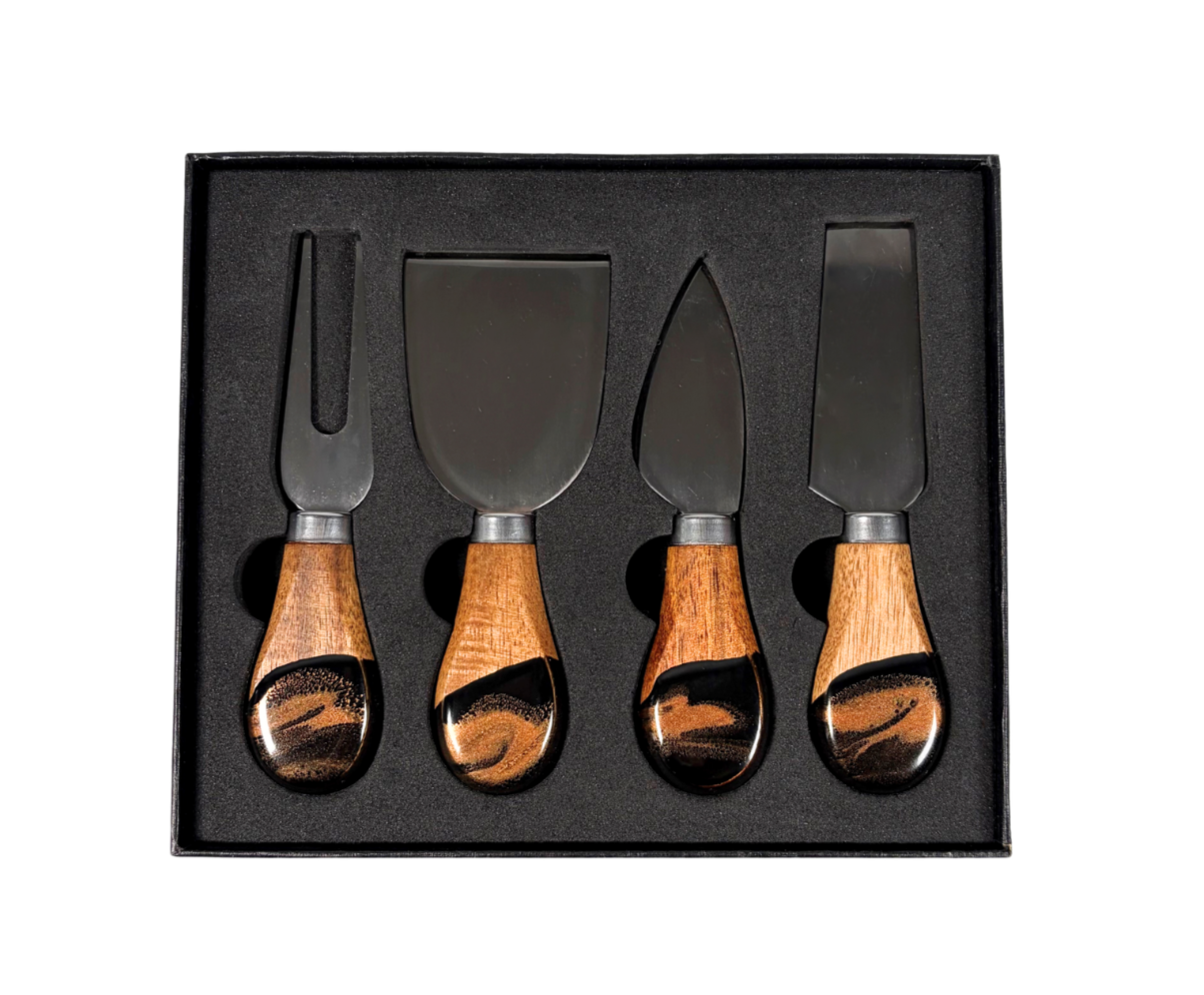 Resin Coated Cheese Knife Set