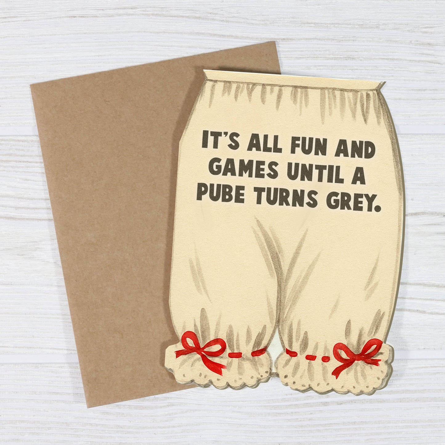 It’s All Fun and Games Until... - Funny Birthday Card
