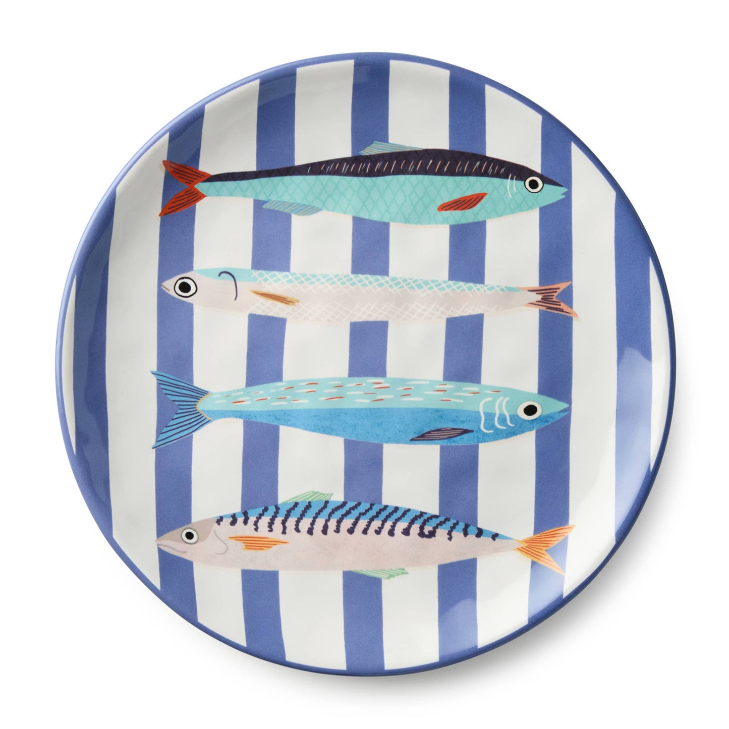 Something Fishy Dinner Plate 11"