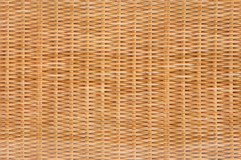 Rattan Enameled Wyatt Trinket Tray