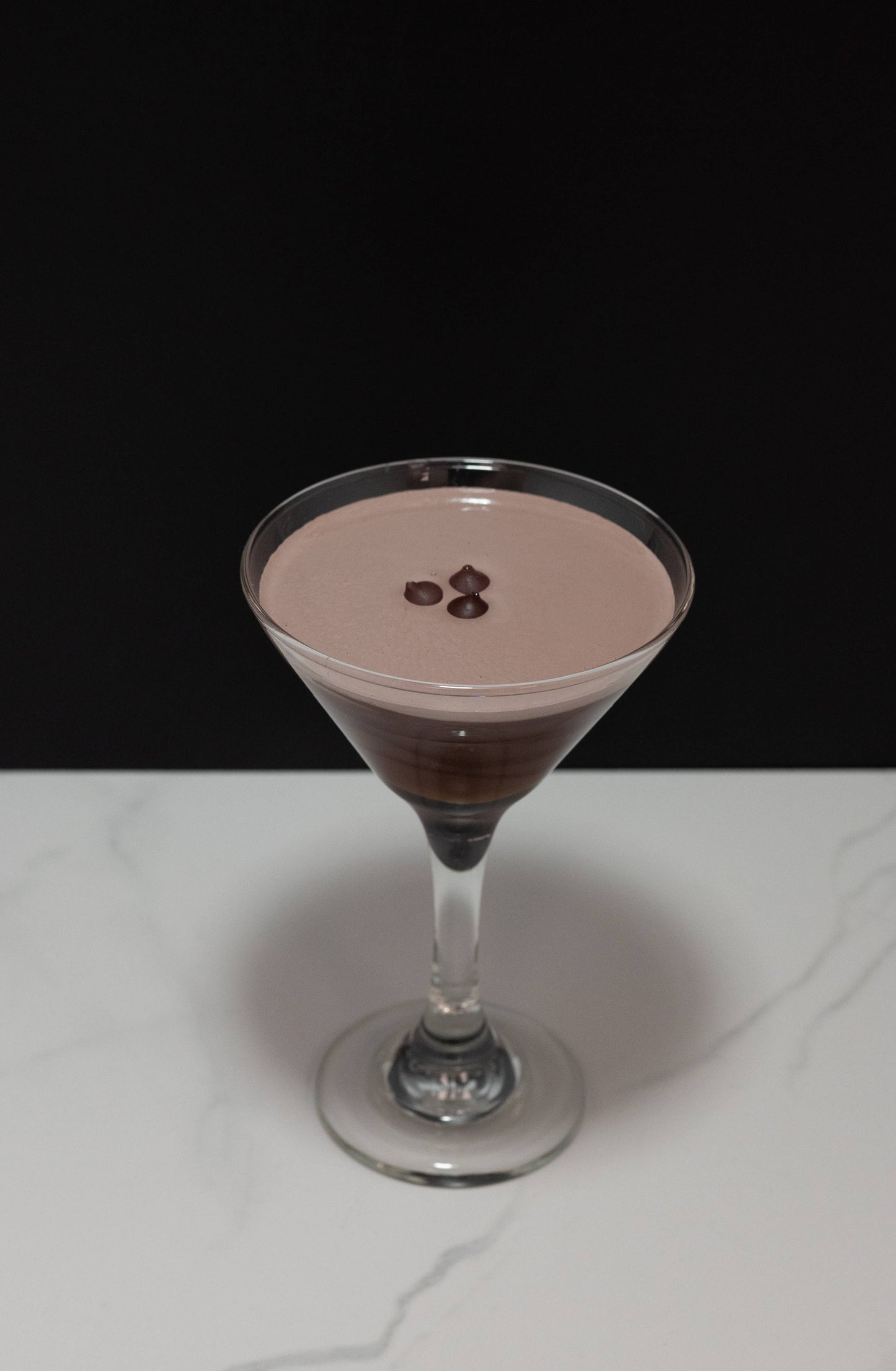 Chocolate Martini Glass (Not Real)