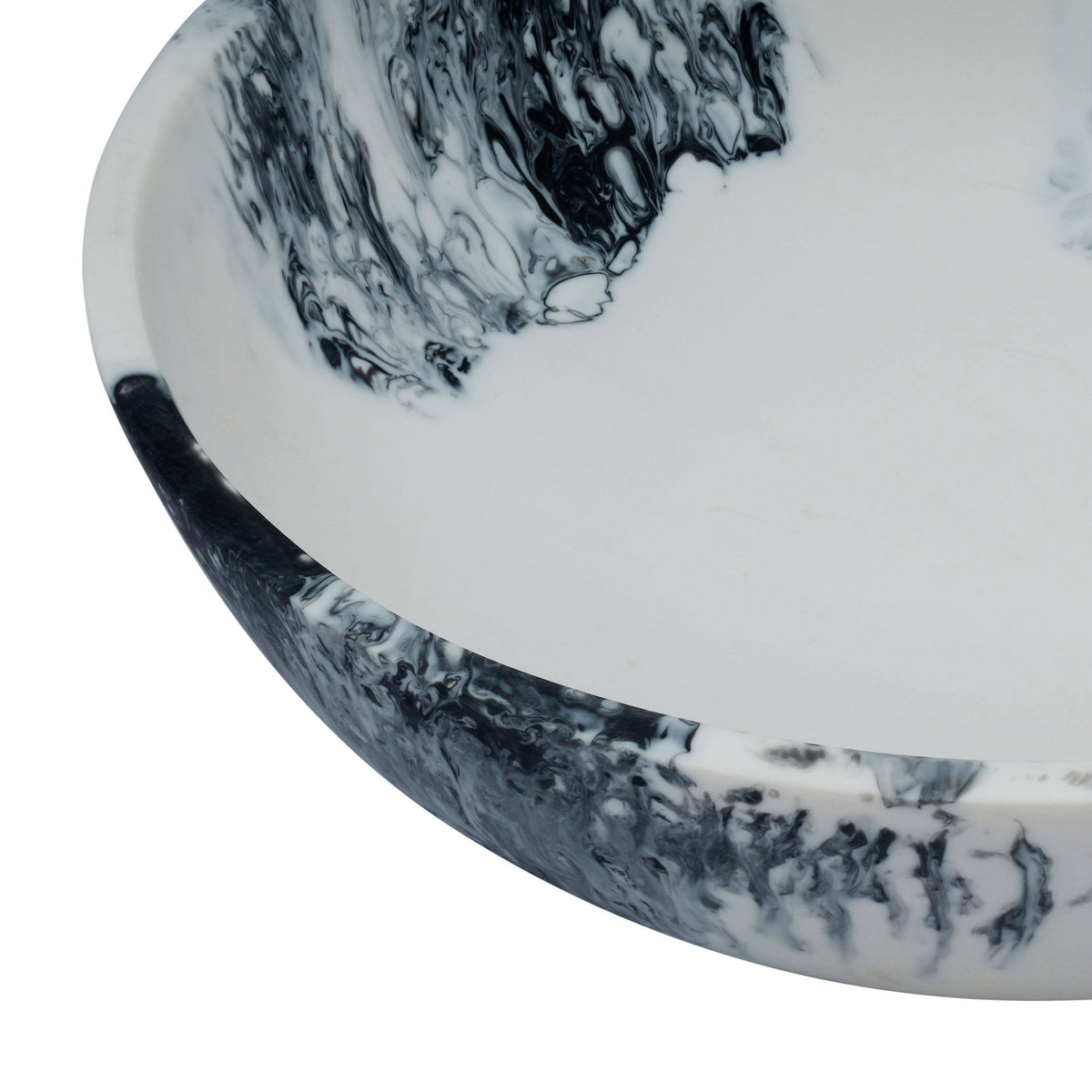 Artsy Resin Serving Bowl