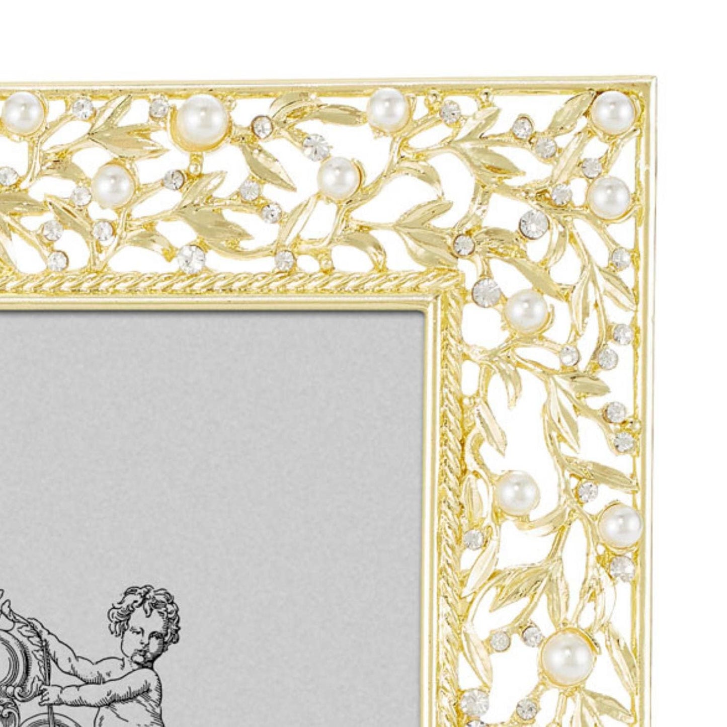 Gold Eleanor 5" x 7" Picture Frame