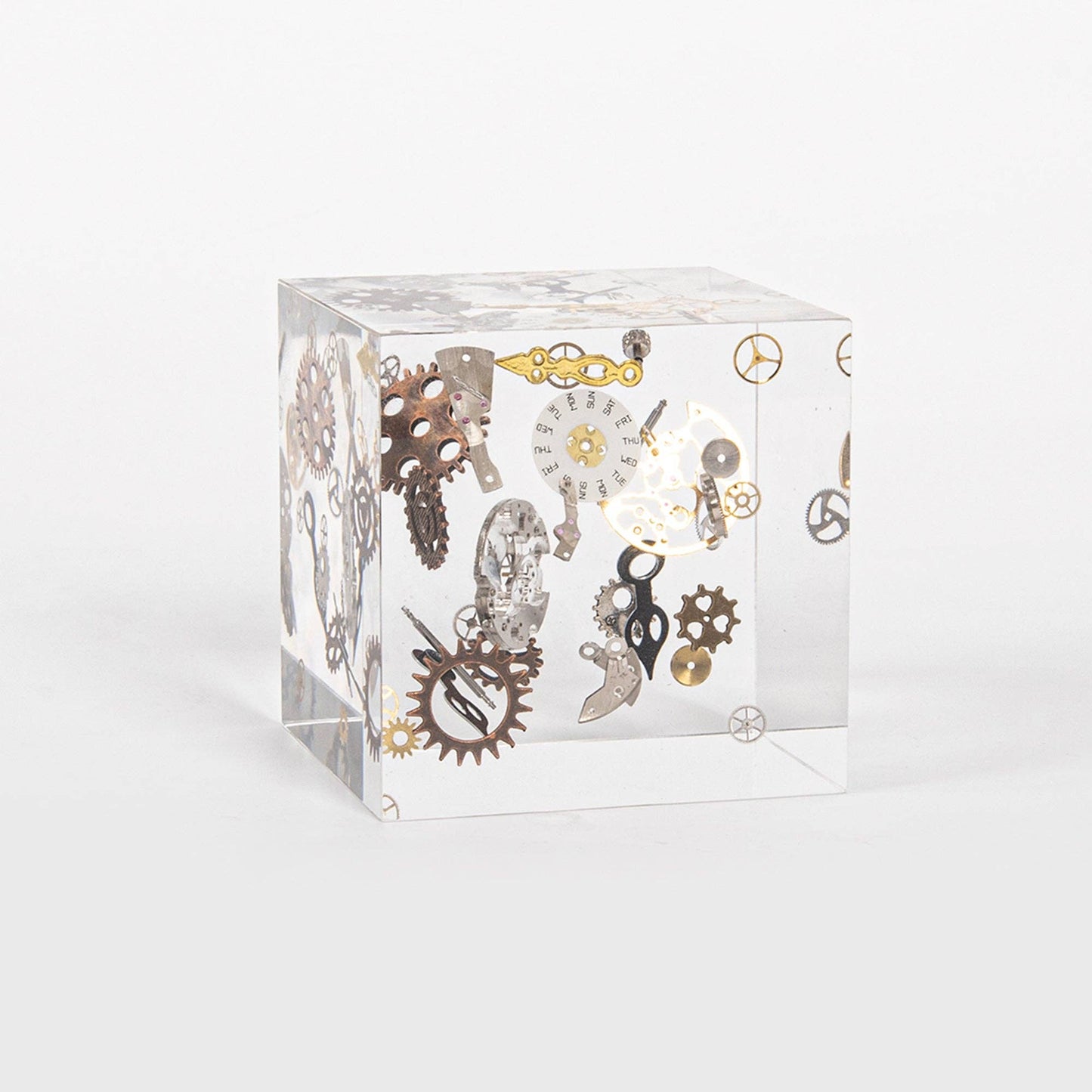Steampunk Frozen Time Cube